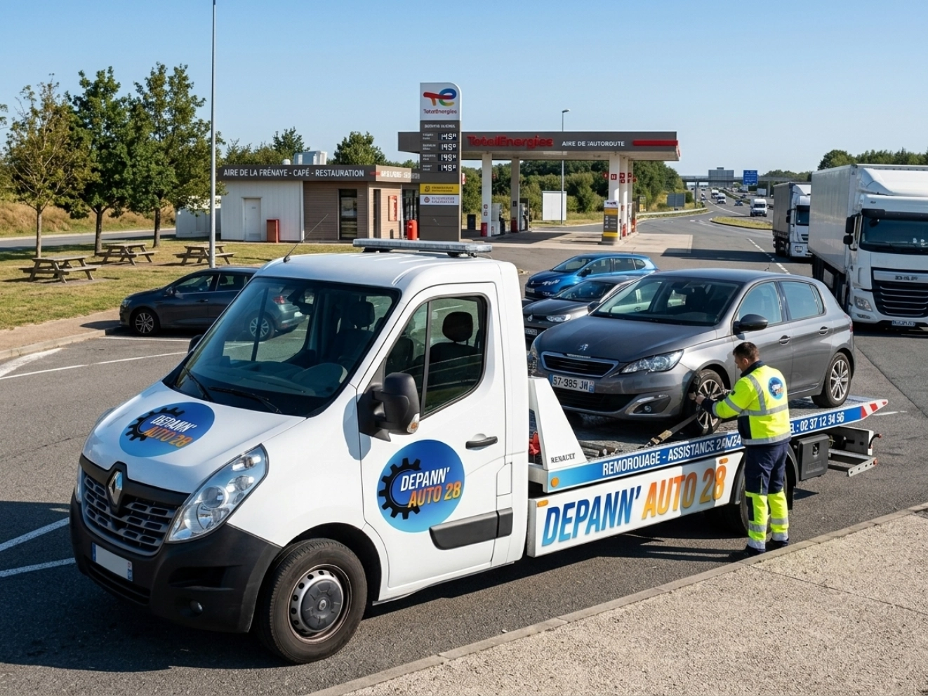 Véhicule d’intervention Dépannage Auto 28